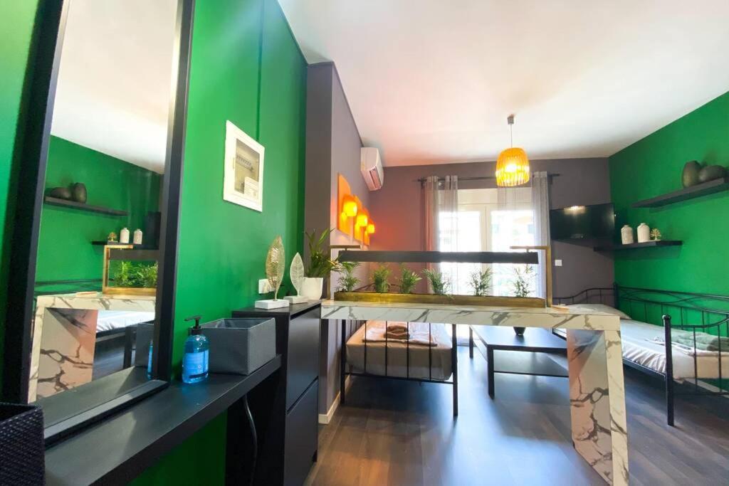 Green Apartment With View 코모티니 외부 사진