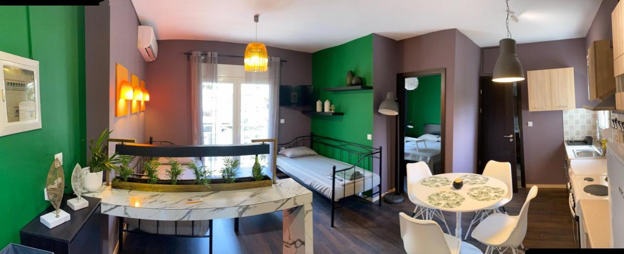 Green Apartment With View 코모티니 외부 사진